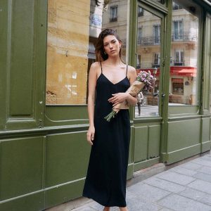 Robe momma - Noir - XS