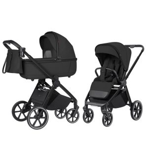 Cochecito de bebé 2en1 CARRELLO Omega CRL-6531 Denim Negro