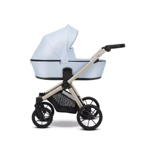 Carrito de Bebe BRAV Celeste Eco Piel Bre-14 -Kunert-